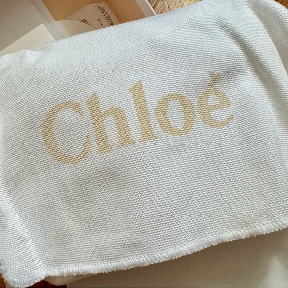 Chloé Aby Small Square Padlock Wallet in Mirage Blue - Picture 8 of 10